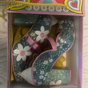 Irregular choice limited edition daisy heels